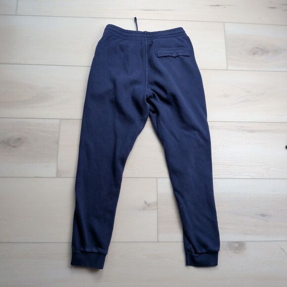 Nike Sportswear Club Fleece Joggers Mens S Navy Blue Swoosh Gym 716830-410 - Picture 5 of 11